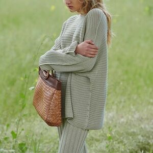 Free People Imogen sweater set